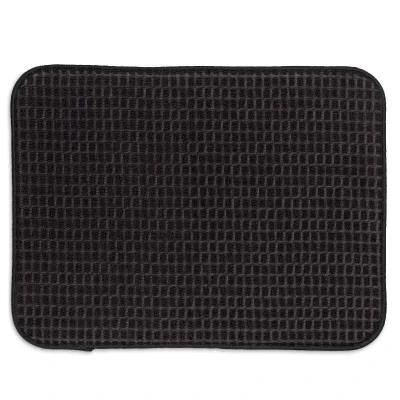 Kela Odkapávací podložka Rapida 100% polyester černá 50,0x38,0cm