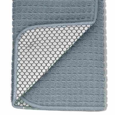 Kela Odkapávací podložka Rapida 100% polyester černá 50,0x38,0cm