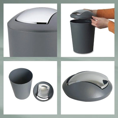 Kela KL-22301 Odpadkový koš MARTA 5L plast, bílý
