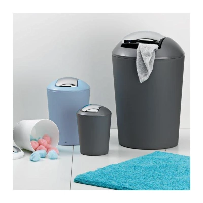 Kela KL-22302 Odpadkový koš MARTA 5L plast, šedý