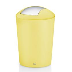 Kela Odpadkový koš Marta plast žlutý 1,7l