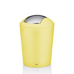 Kela Odpadkový koš Marta plast žlutý 5l