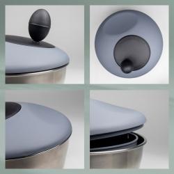 Kela Odstředivka na salát Romy nerez 18/10 stříbrná matná 12,0cm 24,5cm 4,0l