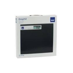 Kela Osobní váha digitální skleněná černá do 150kg GRAPHITO