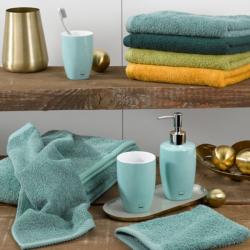 Kela Osuška LADESSA 100% bavlna zelená 70x140cm