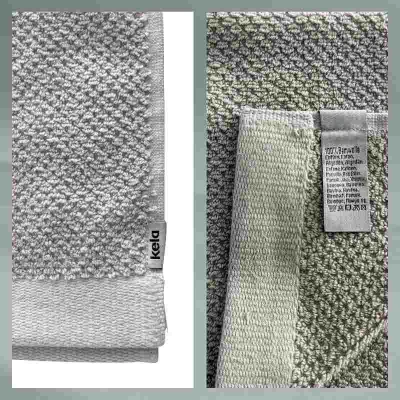 Kela Osuška Lavinia 100% bavlna světle šedá 70,0x140,0cm