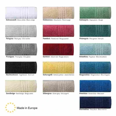 Kela Osuška Leonora 100% bavlna premium niagara modrá 70x140cm