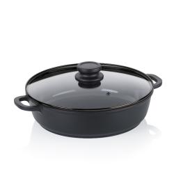 Kela Pánev Atura litý hliník černá 28 cm 3,5l Kela Pánev Atura litý hliník černá 28 cm 3,5l