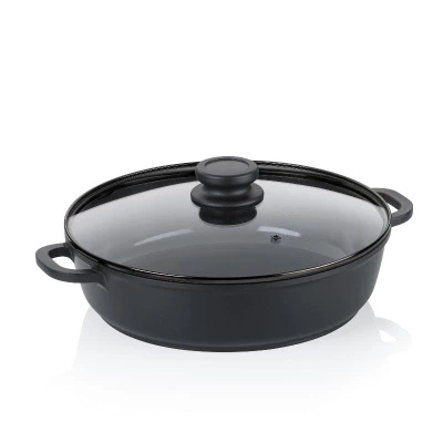 Kela Pánev Atura litý hliník černá 28 cm 3,5l Kela Pánev Atura litý hliník černá 28 cm 3,5l