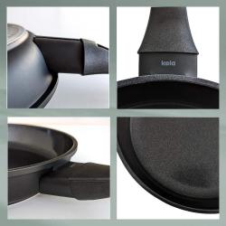 Kela Pánev Atura litý hliník černá 32 cm