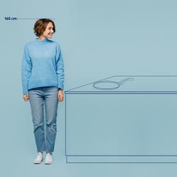 Kela Pánev na palačinky Atura litý hliník černá 28 cm