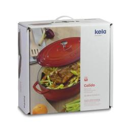 Kela KL-11943 Pekáč litinový s poklicí CALIDO 35 x 28,5 cm