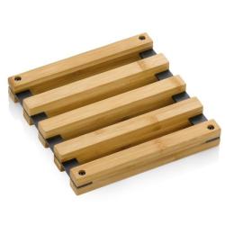 Kela Podložka Kiril 20x20 cmbambus černá