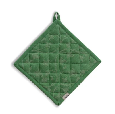 Kela Podložka pod hrnec Cora 100% bavlna světle zelená/zelený vzor 20,0x20,0cm Kela Podložka pod hrnec Cora 100% bavlna světle zelená/zelený vzor 20,0x20,0cm