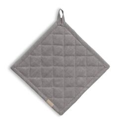 Kela Podložka pod hrnec Puro 55% bavlna/45% len šedý 20,0x20,0cm