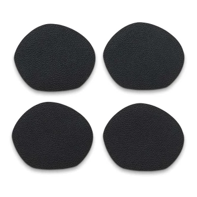 Kela Podtácky Stone PU kůže černá 4 kusy 12,0x10,0x0,2cm Kela Podtácky Stone PU kůže černá 4 kusy 12,0x10,0x0,2cm
