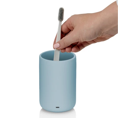 KELA Pohár Sana keramický 11,5 cm modrý