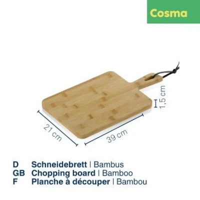 Kela Prkénko Cosma bambus světle hnědé 39,0x21,0x1,5cm
