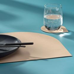 Kela Prostírání EDEL PU kůže černá 45,0x30,0x0,17cm