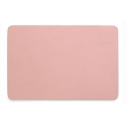 Kela Prostírání plastové Kimara PU 45x30 cm imitace kůže růžová