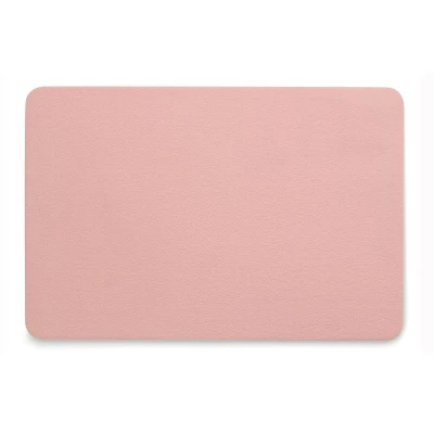 Kela Prostírání plastové Kimara PU 45x30 cm imitace kůže růžová