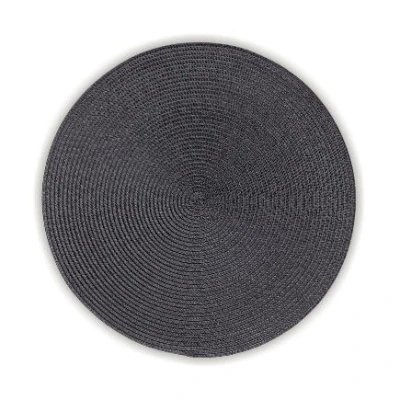 Kela Prostírání KIMYA PP-plastik šedá H 0,2cm / Ř 38cm