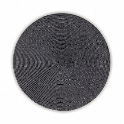 Kela Prostírání KIMYA PP-plastik šedá H 0,2cm / Ř 38cm