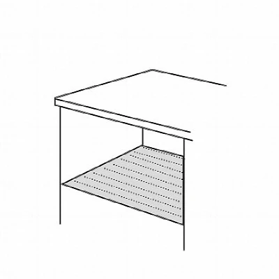 Kela Protiskluzová vložka do zásuvky SOLETTA transparentní 150x50cm