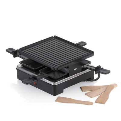 Kela Raclette/Grill Geneva litý hliník černý 4 osoby 21,5x21,5x12,0cm Kela Raclette/Grill Geneva litý hliník černý 4 osoby 21,5x21,5x12,0cm