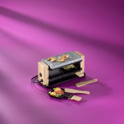 Kela Raclette/Stone Bedretto Granite black 4 osoby 29,5x21,0x12,5cm