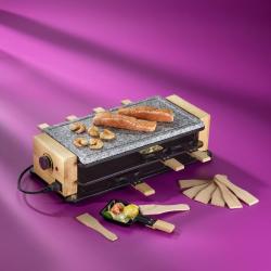 Kela Raclette/Stone Bedretto Granite black 8 osob 49,0x20,5x12,5cm