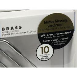 Kela Rohová police BRASS chrom 17 cm