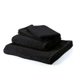 Kela Ručník LADESSA 100% bavlna černá 50x100 cm