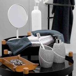 Kela Ručník Ladessa 100% bavlna granitově šedá 30x50cm