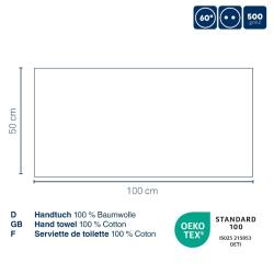 Kela Ručník LADESSA 100% bavlna žlutá 50x100 cm