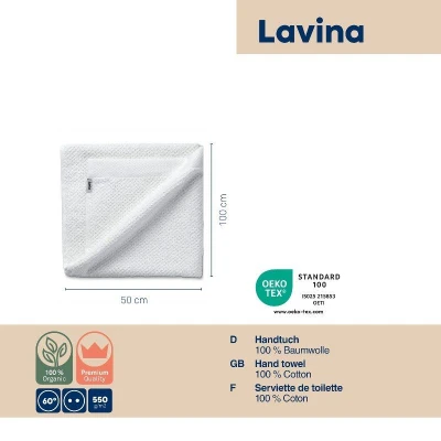 Kela Uterák Lavinia 100% bavlna biela 50 x100cm