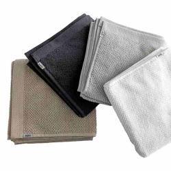 Kela Ručník LAVINIA 100% bavlna černá 50 x100cm