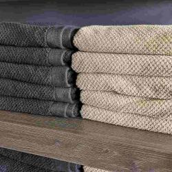 Kela Ručník LAVINIA 100% bavlna černá 50 x100cm