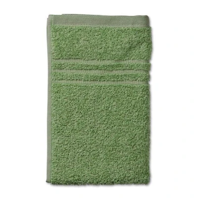 KELA Ručník pro hosty Leonora 100% bavlna prémiová mechově zelená 30,0x50,0cm