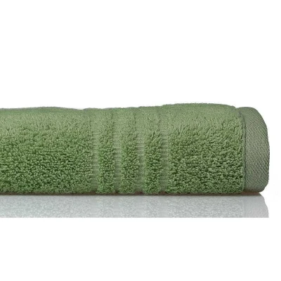 KELA Ručník pro hosty Leonora 100% bavlna prémiová mechově zelená 30,0x50,0cm