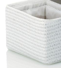 Kela Sada košů RIMOSSA 5ks, plast bílá