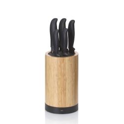 Kela Sada nožů ve stojanu Acida bambus černý 24,5cm 13,0cm Kela Sada nožů ve stojanu Acida bambus černý 24,5cm 13,0cm