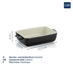 Kela Servírovací a zapékací miska Malin keramická světle šedá 37,5x22,0x7,0cm Kela Servírovací a zapékací miska Malin keramická světle šedá 37,5x22,0x7,0cm