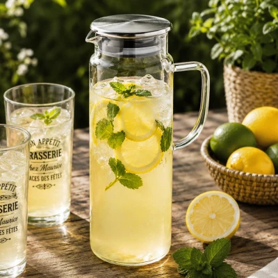 KELA Skleněná konvice karafa PITCHER 1l