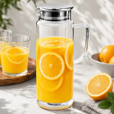 KELA Skleněná konvice karafa PITCHER 1l