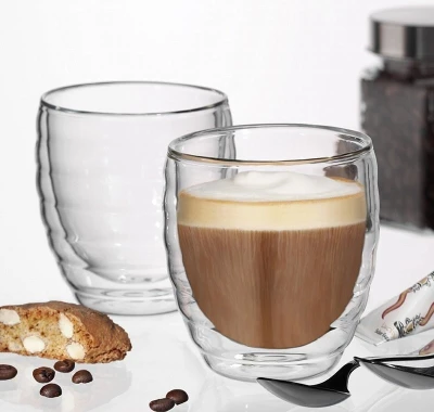 Kela Sklenice na cappuccino CESENA sada 2 ks, 200 ml