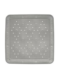 Kela Sprchová podložka KRETA PVC šedá 55x55cm