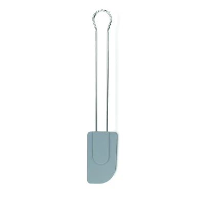 Kela KL-10072 Stěrka silikonová s rukojetí COOKIE 28 x 5 cm šedá