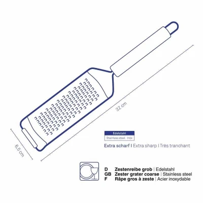 Kela Struhadlo hrubé Rondo nerez 4 mm
