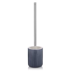 Kela Toaletní souprava Ava keramická kouřově modrá 45,0cm 10,0cm Kela Toaletní souprava Ava keramická kouřově modrá 45,0cm 10,0cm